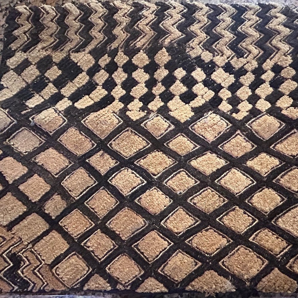 Lot of 2 Authentic Kuba Cloth Pillow Covers